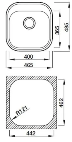 ban-ve-chau-bep-hafele-hs-ss4648 chậu rửa chén Hafele HS19-SSN1R50
