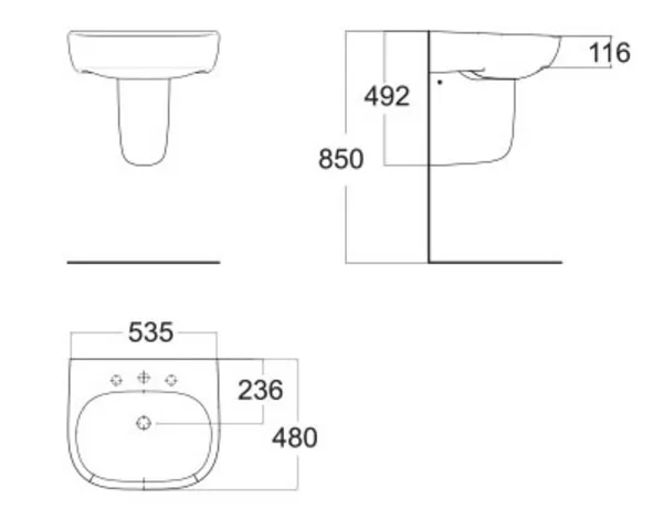 ban-ve-ky-thuat-lavabo-american-standard-0955-wt-0755-wt Bản vẽ kỹ thuật lavabo American 0955WT/0755WT
