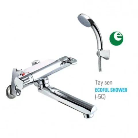 Vòi Sen Tắm Inax BFV-8145T-5C Nhiệt Độ Bộ Vòi Sen Bồn Tắm