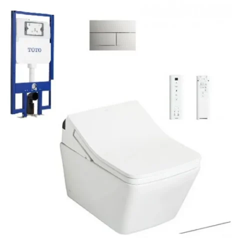 Bồn Cầu TOTO CW522EA/TCF796CZ/WH172AT/MB171M Nắp Điện Tử Treo Tường  Bồn Cầu Vệ Sinh