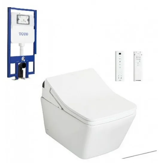 Bồn Cầu Thông Minh TOTO CW522EA/TCF797C2Z/WH172AAT Treo Tường Bồn Cầu Vệ Sinh