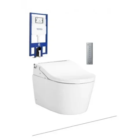 Bồn Cầu TOTO CW542HME5UNW1/TCF801CZ/WH172AT Treo Tường Giấu Dây  Bồn Cầu Vệ Sinh