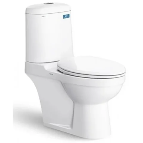 Bồn Cầu Viglacera VI107 Hai Khối Nắp V68 Xả Nhấn Bồn Cầu Vệ Sinh