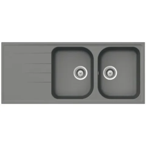 Chậu Bếp Đá Hafele HS18-GED2R80 570.35.560 Màu Xám Chậu Rửa Chén