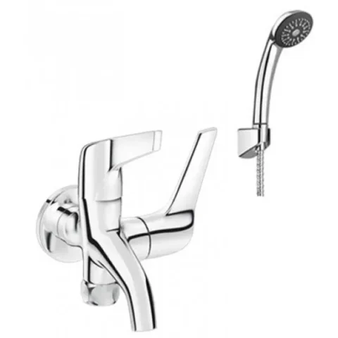 Vòi Sen Lạnh Inax BFV-17-4C Tay Sen Mạ Vòi Sen Tắm