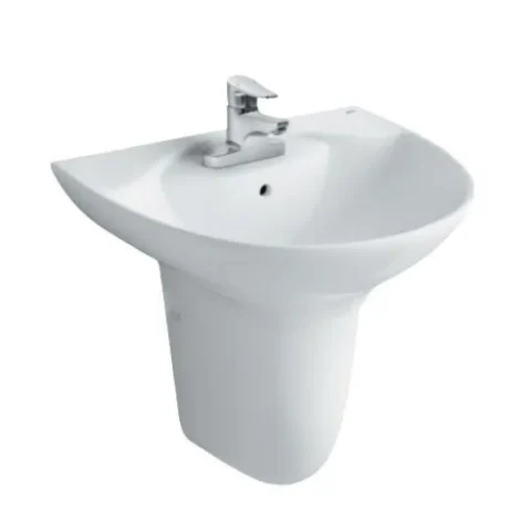 Lavabo Treo Tường Inax L-288V/L-288VC Chân Ngắn Chậu Rửa Lavabo