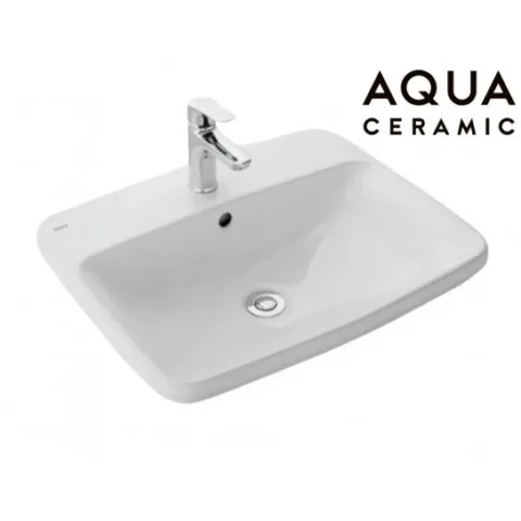 Chậu Rửa Lavabo Inax AL-2398V Dương Vành AquaCeramic Chậu Rửa Lavabo