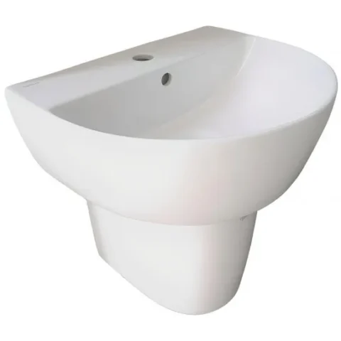 Chậu Rửa Lavabo Viglacera V37 Chân Treo Chậu Rửa Lavabo