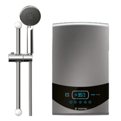 Máy Nước Nóng Ariston ST45PE-VN Trực Tiếp Có Bơm Aures Luxury  Máy Nước Nóng