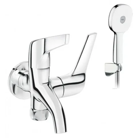 Vòi Sen Lạnh Inax BFV-17-8C Tay Sen Tăng Áp Mạ Crom Vòi Sen Tắm BFV178C