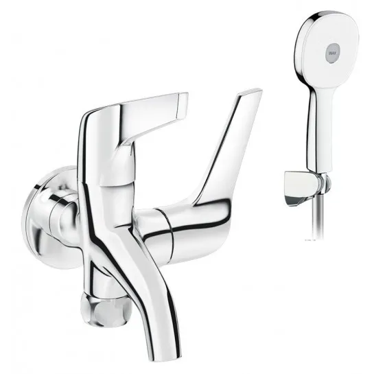 Vòi Sen Lạnh Inax BFV-17-8C Tay Sen Tăng Áp Mạ Crom Vòi Sen Tắm BFV178C