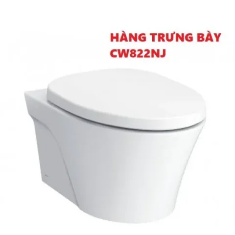 [HÀNG TRƯNG BÀY] Bồn Cầu TOTO CW822NJ Treo Tường