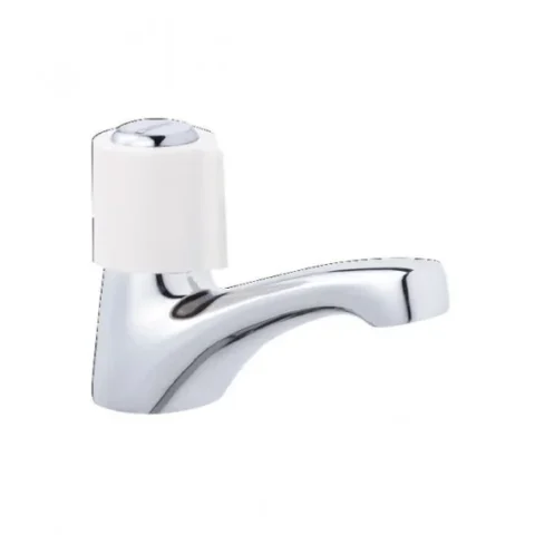 Vòi Lạnh Lavabo CAESAR B037C Tay Nhựa Vòi Lavabo