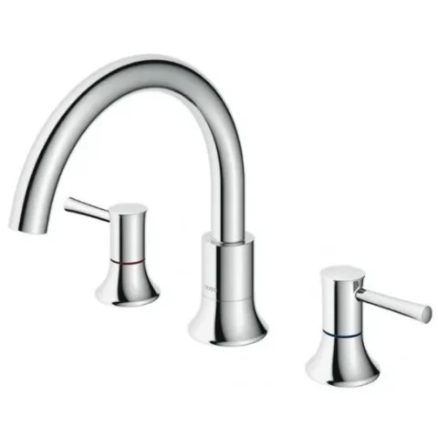 Vòi Xả Bồn Tắm TOTO TBS02201B 3 Lỗ Bộ Vòi Sen Bồn Tắm