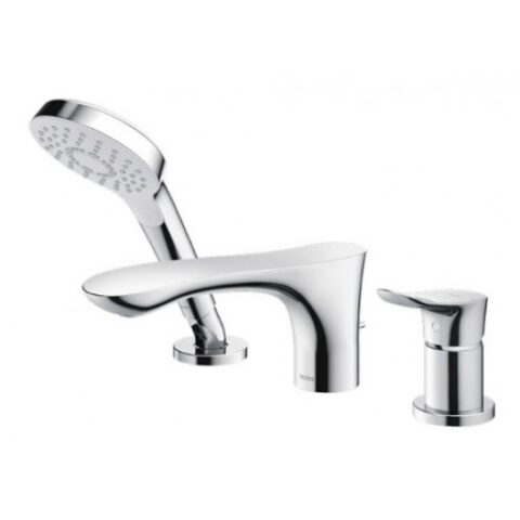 Vòi Xả Bồn Tắm TOTO TBG01305B Gật Gù 3 Lỗ Bộ Vòi Sen Bồn Tắm