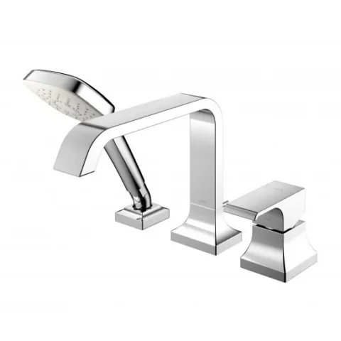 Vòi Xả Bồn Tắm TOTO TBG08305A Gật Gù 3 Lỗ  Bộ Vòi Sen Bồn Tắm