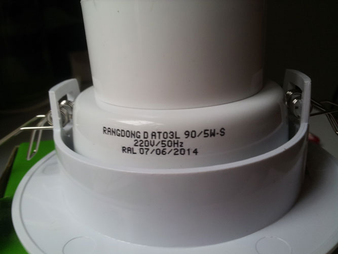 5112_led-downlight-rang-dong-2 Đèn LED downlight Rạng Đông 5W - D90 (D AT03L 90/5W) chính hãng