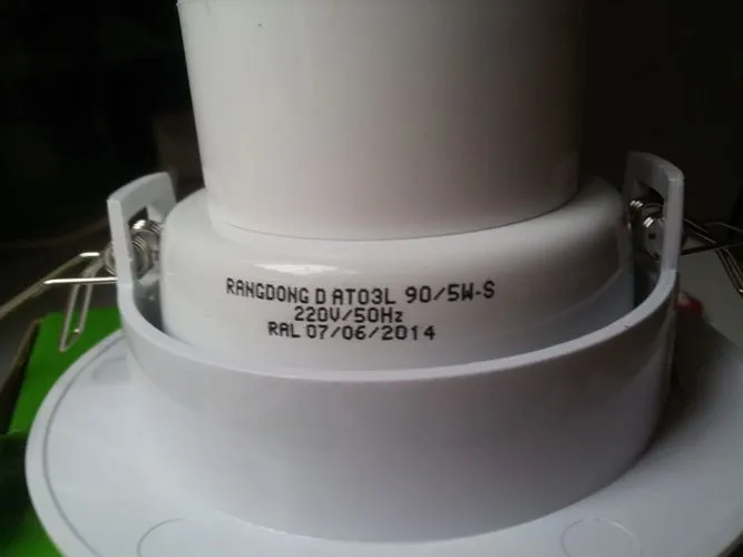 5112_led-downlight-rang-dong Đèn LED downlight Rạng Đông 5W - D90 (D AT03L 90/5W) chính hãng