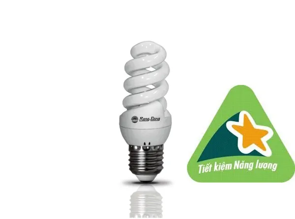 Bóng đèn Compact xoắn Rạng Đông 14W - CFL ST3 14W