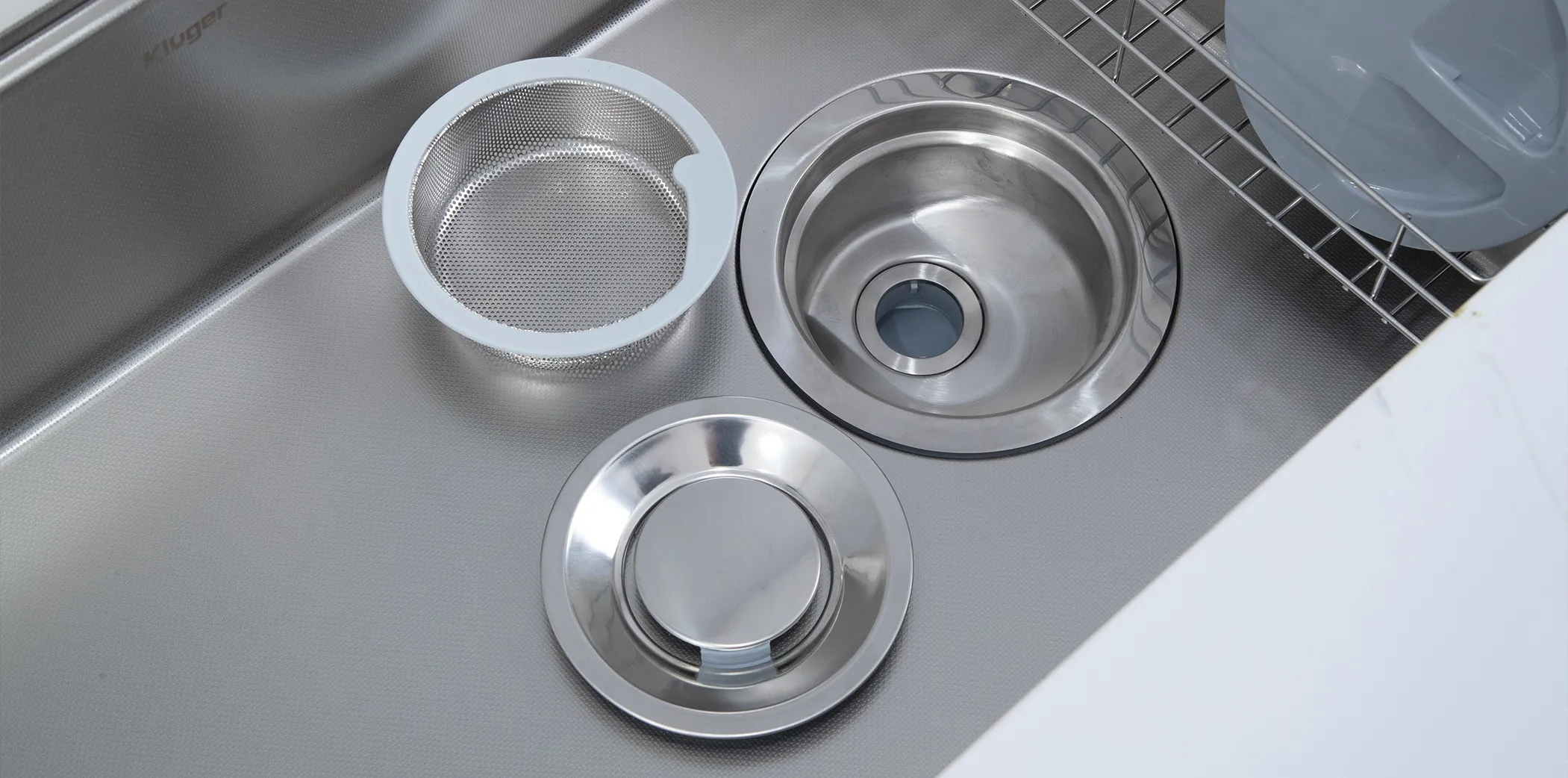 Bát rác chậu rửa bát Kluger KY8045FS-S80 Toya Series