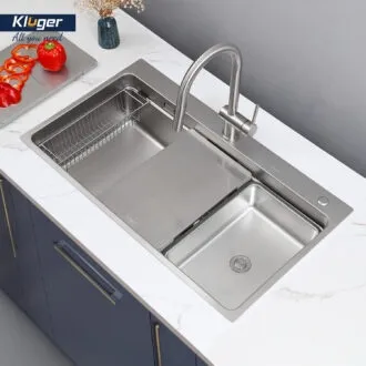 Chậu rửa bát Kluger KF8850FS thế hệ mới, nhập khẩu chính hãng