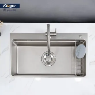 Chậu rửa bát Kluger KF8850FS thế hệ mới, nhập khẩu chính hãng