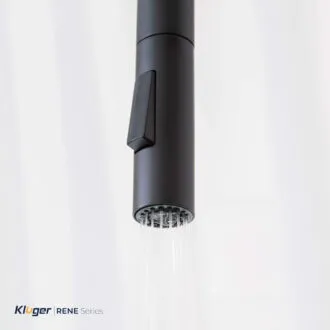 Vòi rửa bát Kluger KLF0008SB màu đen dây rút nóng lạnh thế hệ mới Vòi rửa bát Kluger KLF0008SB màu đen dây rút nóng lạnh thế hệ mới