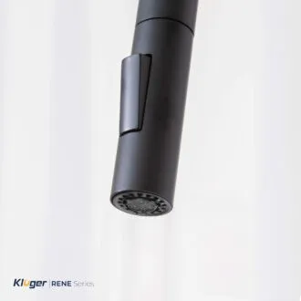 Vòi rửa bát Kluger KLF0008SB màu đen dây rút nóng lạnh thế hệ mới Vòi rửa bát Kluger KLF0008SB màu đen dây rút nóng lạnh thế hệ mới