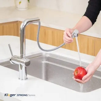Vòi rửa bát Kluger KLF0034C dây rút tiện nghi, chuyển đổi chế độ xả nước
