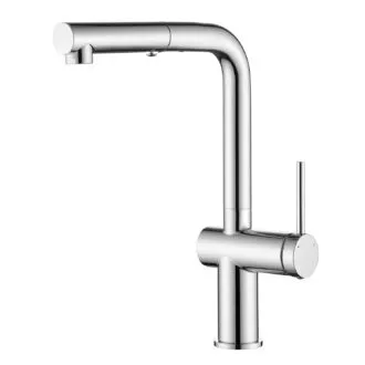 Vòi rửa bát Kluger KLF0034C dây rút nóng lạnh nhập khẩu