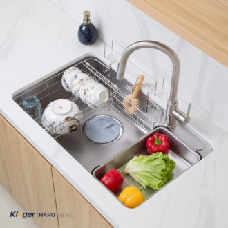 Chậu rửa bát Kluger KH8050SL Plus bộ sưu tập HARU Series cao cấp