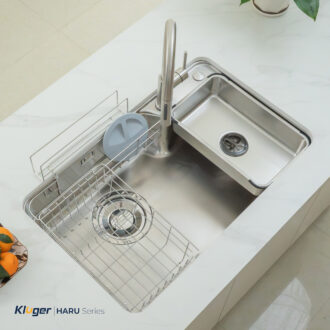 Chậu rửa bát Kluger KH8050ST Plus phong cách Nhật bề mặt Satin trơn Chậu rửa bát Kluger KH8050ST Plus phong cách Nhật bề mặt Satin trơn