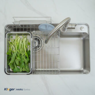 Chậu rửa bát Kluger KH8050ST Plus phong cách Nhật bề mặt Satin trơn Chậu rửa bát Kluger KH8050ST Plus phong cách Nhật bề mặt Satin trơn