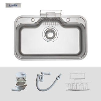 Chậu rửa bát Kluger KT7848FS Basic phong cách Nhật, nhập khẩu chính hãng Chậu rửa bát Kluger KT7848FS Basic phong cách Nhật, nhập khẩu chính hãng