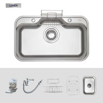 Chậu rửa bát Kluger KT7848FS Plus bộ sưu tập TAKI Series phong cách Nhật Chậu rửa bát Kluger KT7848FS Plus bộ sưu tập TAKI Series phong cách Nhật