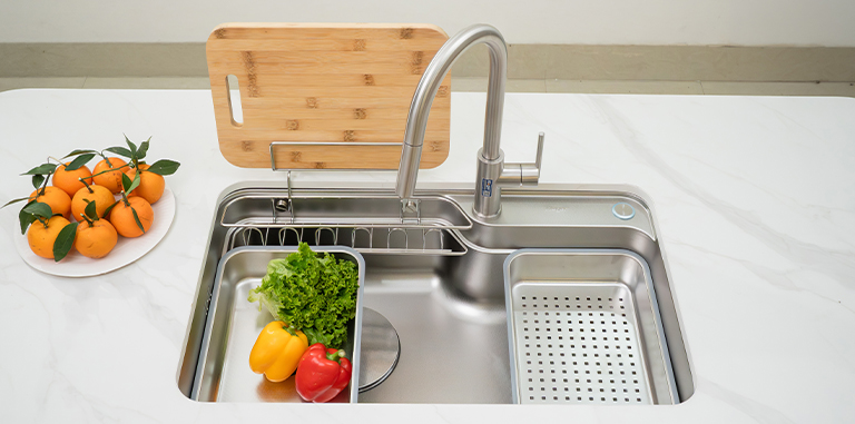 Xu hướng chọn chậu rửa bát 1 hố Kluger KF7848FS DO Xu hướng chọn chậu rửa bát 1 hố Kluger KF7848FS DO