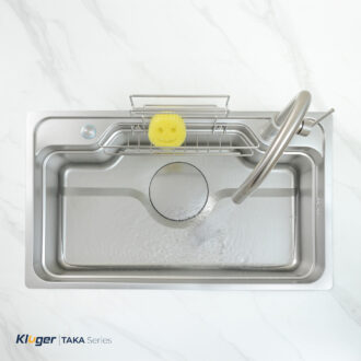 Chậu rửa bát Kluger KF8248FS kích thước lớn, bề mặt LINEN hạn chế vết trầy xước Chậu rửa bát Kluger KF8248FS kích thước lớn, bề mặt LINEN hạn chế vết trầy xước