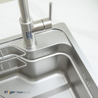 Chậu rửa bát Kluger KF8248FS kích thước lớn, góc bo rộng dễ vệ sinh Chậu rửa bát Kluger KF8248FS kích thước lớn, góc bo rộng dễ vệ sinh