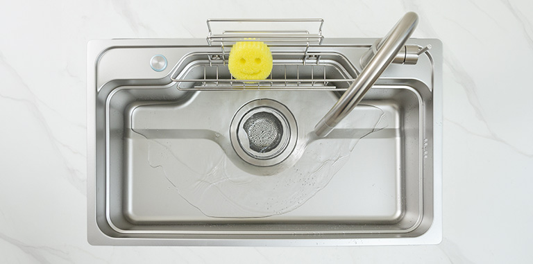 Chậu rửa bát 1 hố Kluger KF8248FS thoát nước dễ dàng Chậu rửa bát 1 hố Kluger KF8248FS thoát nước dễ dàng