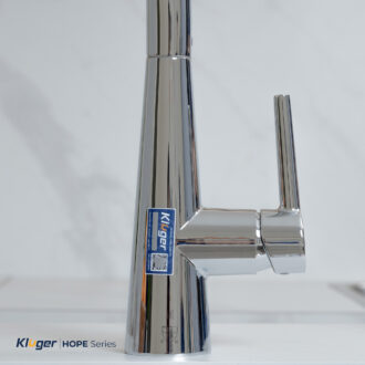 Vòi rửa bát Kluger KLF0013SC bề mặt Chrome sáng bóng dễ dàng vệ sinh Vòi rửa bát Kluger KLF0013SC bề mặt Chrome sáng bóng dễ dàng vệ sinh
