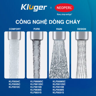 Chế độ chảy vòi rửa bát dây rút thế hệ mới của Kluger
