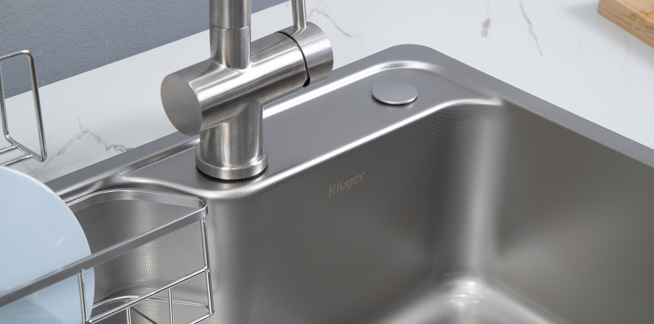 Bo góc chậu rửa bát Kluger KH8048FS-S80 Bo góc chậu rửa bát Kluger KH8048FS-S80