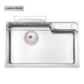 Chậu rửa bát Kluger KH8050FSP PRIME thế hệ mới, bề mặt Linen cải tiến Chậu rửa bát Kluger KH8050FSP PRIME thế hệ mới, bề mặt Linen cải tiến