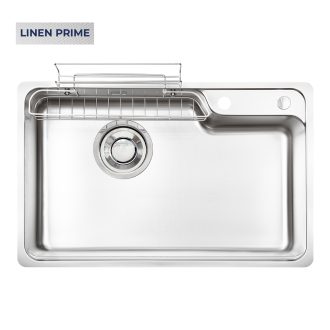 Chậu rửa bát Kluger KH8050FSP PRIME thế hệ mới, bề mặt Linen cải tiến Chậu rửa bát Kluger KH8050FSP PRIME thế hệ mới, bề mặt Linen cải tiến