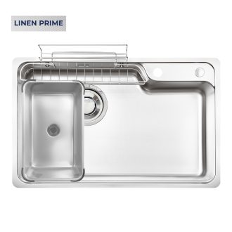 Chậu rửa bát Kluger KH8050FSP PRIME thế hệ mới, bề mặt Linen cải tiến Chậu rửa bát Kluger KH8050FSP PRIME thế hệ mới, bề mặt Linen cải tiến