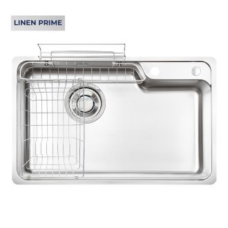 Chậu rửa bát Kluger KH8050FSP PRIME thế hệ mới, bề mặt Linen cải tiến Chậu rửa bát Kluger KH8050FSP PRIME thế hệ mới, bề mặt Linen cải tiến