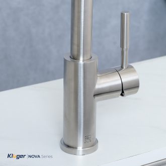 Vòi rửa bát Kluger KLF0031S thế hệ mới, bề mặt Satin chống bám dấu vân tay Vòi rửa bát Kluger KLF0031S thế hệ mới, bề mặt Satin chống bám dấu vân tay